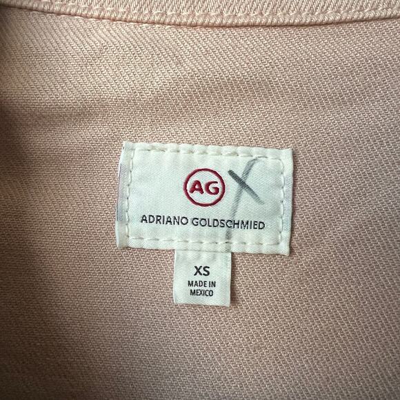 AG Adriano Goldschmied Nancy Denim Jacket in Years Weathered Rosy Rouge Size XS - Picture 4 of 7